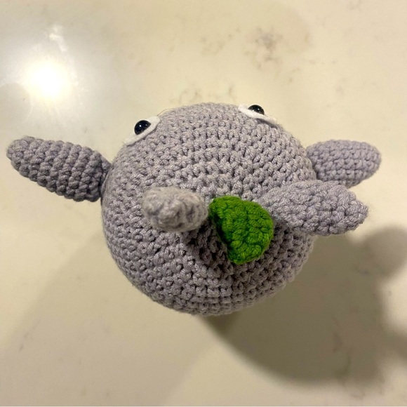 Totoro Hand-Crochet Plush Toy - Picture 4 of 5